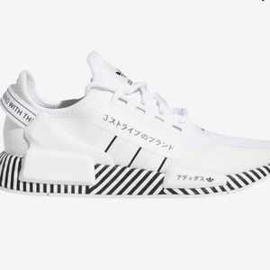 NEW RARE Adidas NMD black white cream stripe